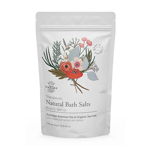 玫瑰 & 岩蘭草浴鹽